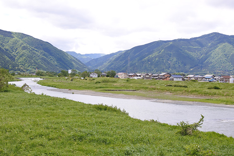 Paisaje de la antigua aldea de Kasuga