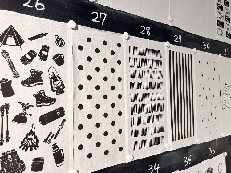 Diseña libremente patrones originales combinando más de 35 patrones