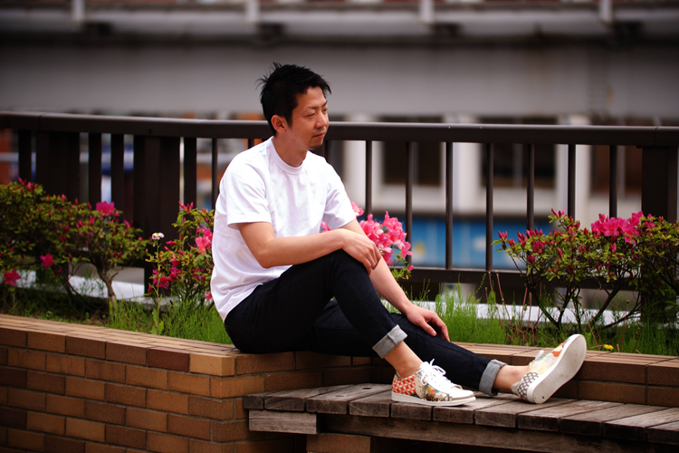 Kawamura es fan de "Kimono Sneakers" incluso en su vida privada.