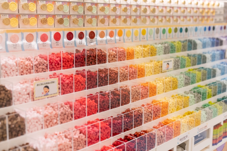 Lacre de colores que te alegrará el ánimo.