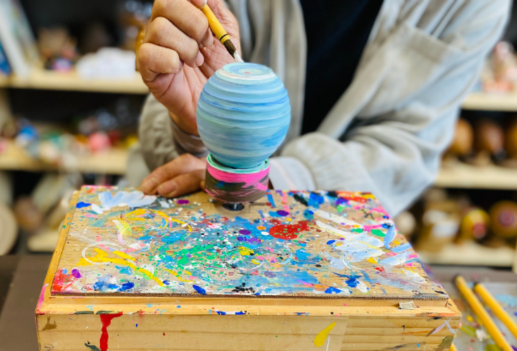 El proceso de pintura
