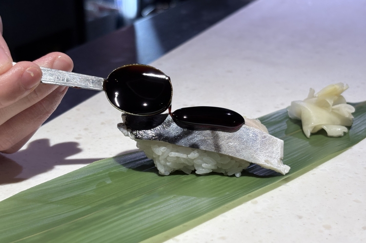 Caballa marinada en salsa dulce