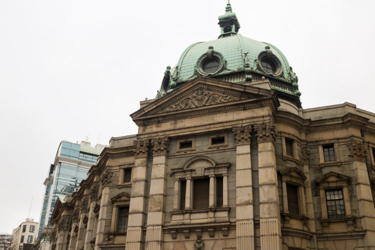 Los edificios que datan de la era Meiji se han convertido en museos. Pensando en la historia de Yokohama